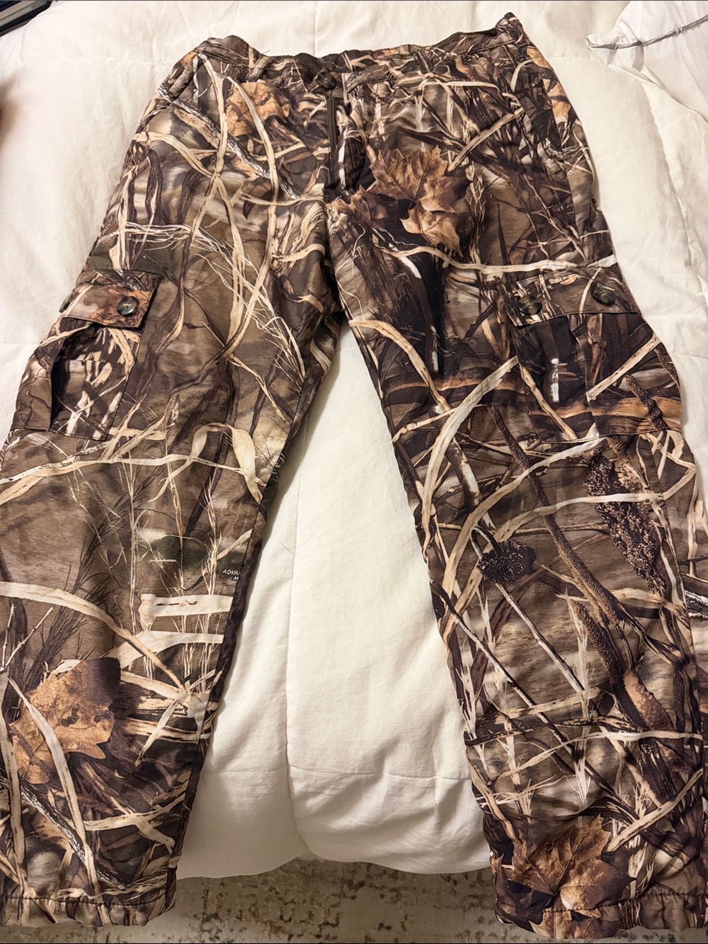 Drake Kids Camo Cargo Pants in Brown and Tan